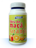Fibra de maçã e laranja